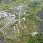 Riesgo. La población está a menos 100 metros de caer.