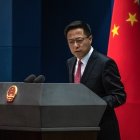 Zhao Lijian, uno de los portavoces del Ministerio chino de Exteriores