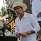 Cita.- Francesco Tabachi, presidente de la Asociación de Ganaderos del Litoral y Galápagos, en la Asamblea de Ganaderos en Durán.