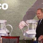 El exjugador del Real Madrid, Francisco Gento en un acto en Madrid en 2016.