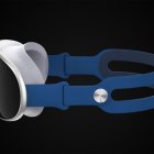 Visor de realidad mixta de Apple.