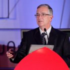 Fotografía de archivo del magnate mexicano Ricardo Salinas Pliego, durante un acto protocolario el 28 de noviembre del 2012 en la Ciudad de México.