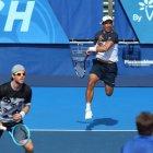 Gonzalo Escobar (d) y Ariel Behar se impusieron en el debut dentro del Abierto australiano.