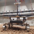 . El rover Rosalind Franklin de la ESA, integrante de la misión conjunta con Roscosmos Exomars 2022, tiene todos sus instrumentos listos para volar a Marte, a falta de unas pruebas menores este mes. POLITICA INVESTIGACIÓN Y TECNOLOG