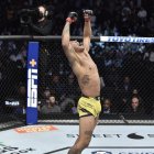 Morales tras ganar la noche del sábado pasado ante Trevin Giles.