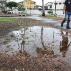 Parques descuidados en el norte...Parque de los Alamos