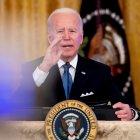 El presidente de EE.UU., Joe Biden, participa en una reunión con el Consejo de Competencia de la Casa Blancaen Washington, DC, EE.UU.