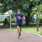 Juan Fernando entrena dos veces al día a las 7:00 y 17:00.