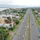 Desde lo alto no se observan parques públicos