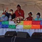 El presidente de la Conaie estuvo este fin se semana posesionando oficialmente a la nueva directiva del Movimiento Indígena de Cotopaxi, encabezado por Andrés Ayala.