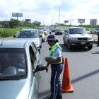 Hasta ahora, la vía estaba al control de la Comisión de Tránsito del Ecuador (CTE).