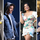 María José Flores, Diego Chiang, Eveleyn Calderón y Juan Carlos Román