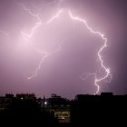 Un rayo, en una imagen de archivo.