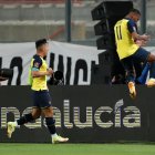 Michael Estrada anotó el gol ecuatoriano en Lima. Con ese punto Ecuador prácticamente aseguró su clasificación