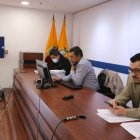 Caso. El juez Máximo Ortega en el cuarto día de audiencia preparatoria en el Complejo Judicial norte.