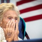 Fanny Steinmetz, de 99 años, sobreviviente del campo de concentración de Auschwitz