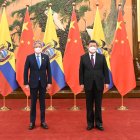 Objetivo. El presidente Lasso buscó renegociar la deuda con China y desvincular el petróleo de la misma.