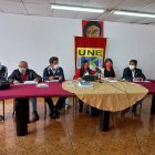 Sesión. La UNE se reunió este sábado 5 de febrero de 2022.