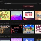 Acceso a itch.Io desde Epic Games Store.