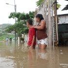 Incluso en Guayaquil algunas zonas sufrieron innundaciones