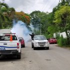 El MSP realiza fumigaciones en la vía a la costa para prevenir la proliferación de mosquitos