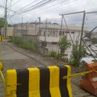 Acción. Hoy se colocaron muros de contención en la parte superior del socavón.