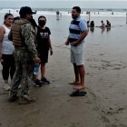 Familiares del joven desaparecido están en Montañita, a la expectativa de que aparezca el cuerpo.