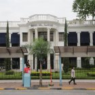 Agencia de Banco del Pacífico, en Urdesa, en Guayaquil.