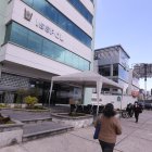 VISTA DE LA FACHADA DEL EDIFICIO DEL INSTITUTO DEL SEGURO SOCIAL POLICIAL (ISSPOL) |
EDIFICIO DE ISSPOL. René Fraga. Quito 18 de noviembre del 2021 Agencia ( ag - expreso ag extra)