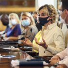 La alcaldesa Cynthia Viteri, en la Asamblea Cantonal de Participación Ciudadana de Guayaquil.