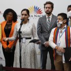 Cuatro correístas: Muñoz, Ortiz, Holguín, Cabezas. Tres Pachakutik: Pazmiño, Ruiz, Pereira. Tres socialcristianos: Torres, Zapata, Almeida.