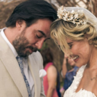 La alcaldesa Cynthia Viteri junto a su esposo, Juan Carlos Váscones