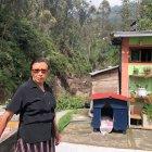 Damnificada. María Susana Pozo cuenta que desde la lavandería de su casa pudo observar el origen del desastre natural. Su casa corre peligro.