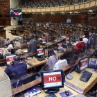 Votación. El Pleno rechazó con 92 votos el informe de Fiscalización.
