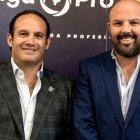 Francisco Egas (i) y Miguel Ángel Loor (d) trabajaron juntos en la creación de la LigaPro.