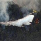 Vista de una operación para contener un incendio en Argentina, en una fotografía de archivo.