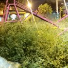 Hecho. En el área resulta imposible jugar o atravesar el espacio.