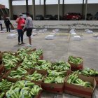 RUEDA DE PRENSA EN OFICINA DE ANTINARCOTICO DEL PUERTO DONDE DAN A CONOCER LA INCAUTACION DE 6 TONELADAS DE DROGA EN UN CONTAINER DE BANANO QUE TENIA COMO DESTINO BELGICA PERIODISTA : STALIN CARRION FECHA :14 /02/2022 Agencia (ag-extra)