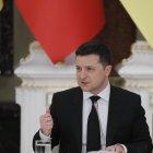 El presidente de Ucrania, Volodímir Zelenski.