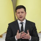 El presidente de Ucrania, Volodímir Zelenski