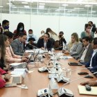 La Comisión de Fiscalización de la Asamblea nacional, durante la sesión de este jueves 24 de febrero.