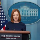 La portavoz de la Casa Blanca, Jen Psaki.