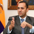 Imagen de archivo del canciller ecuatoriano, Juan Carlos Holguín