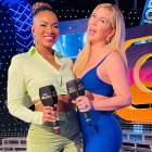 Carolina junto a Denisse Angulo en "Soy el mejor".