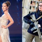 La ucraniana dejó los tacones y se puso las botas para regresar al ejército.