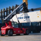 Carga. El movimiento en el Puerto de Guayaquil.