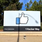 Vista de la sede de Facebook en Menlo Park, California, Estados Unidos, en una fotografía de archivo.