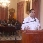 Familia. Varios padres de los estudiantes ecuatorianos en Ucrania asistieron de forma telmática.