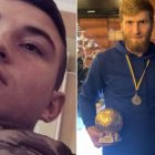 Vitalii Sapylo (i) y Dmytro Martynenko jugaban en divisiones no profesionales de Ucrania.