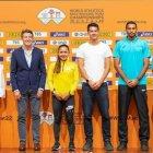 Glenda Morejón participó en la rueda de prensa oficial previa al inicio.